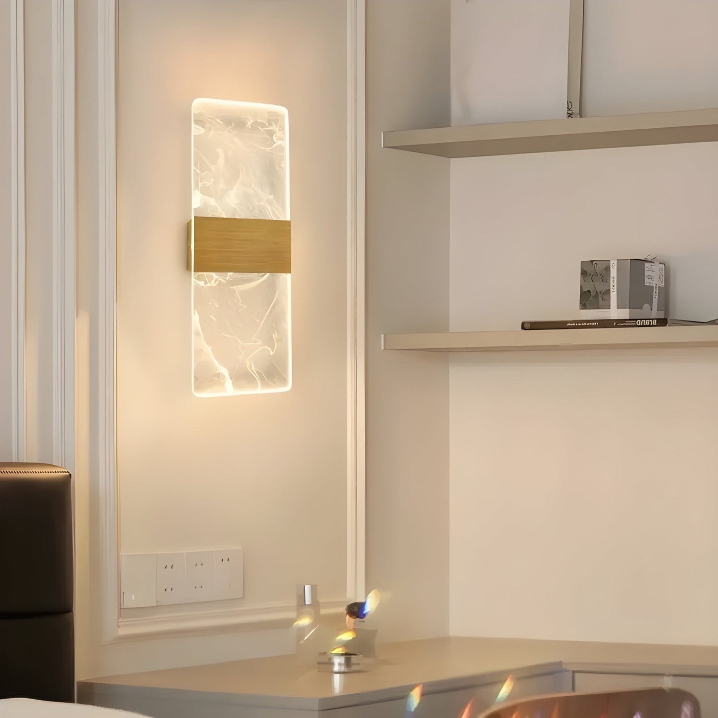 CalmAura | Minimalist Wall Lamp with Acrylic